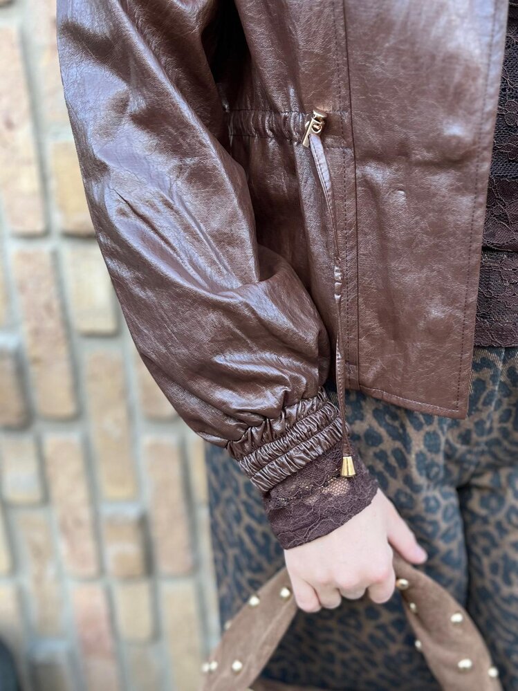 Ydence JACKET INDY COFFEE BROWN