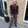Ydence KNITTED CARDIGAN ROCHELLE DARK BROWN