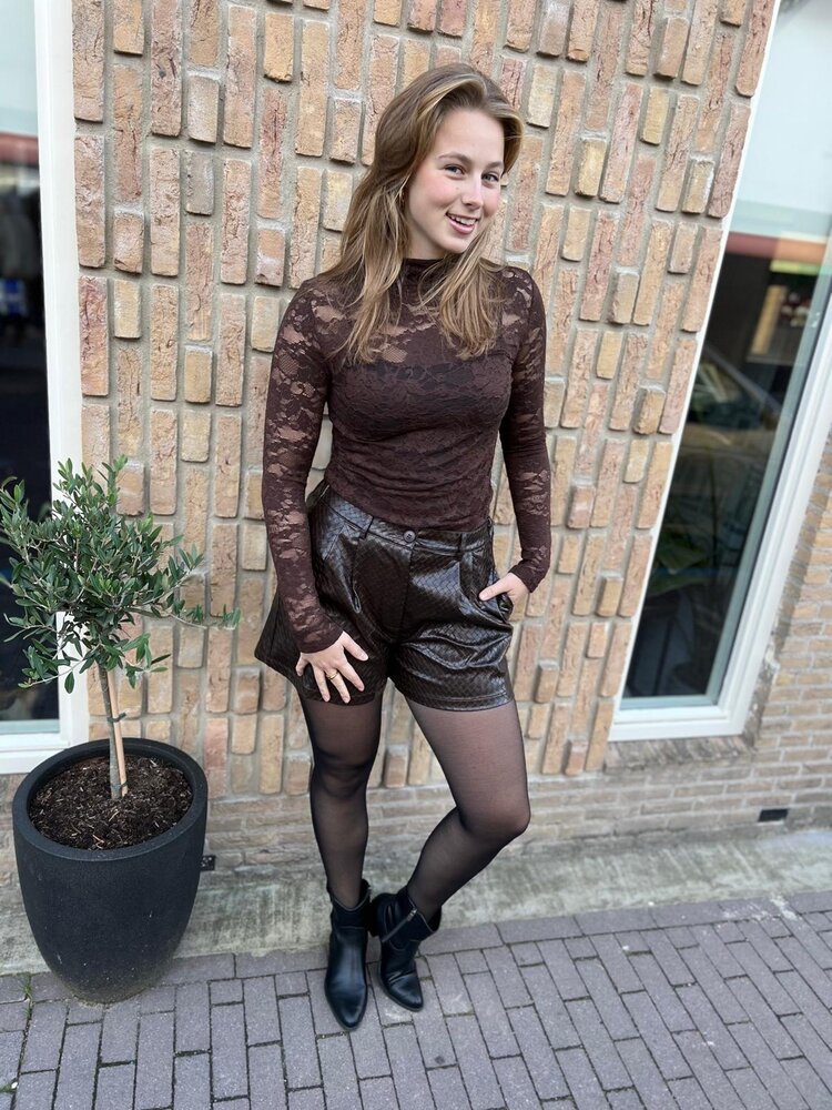 Ydence SHORT PAMELA DARK BROWN