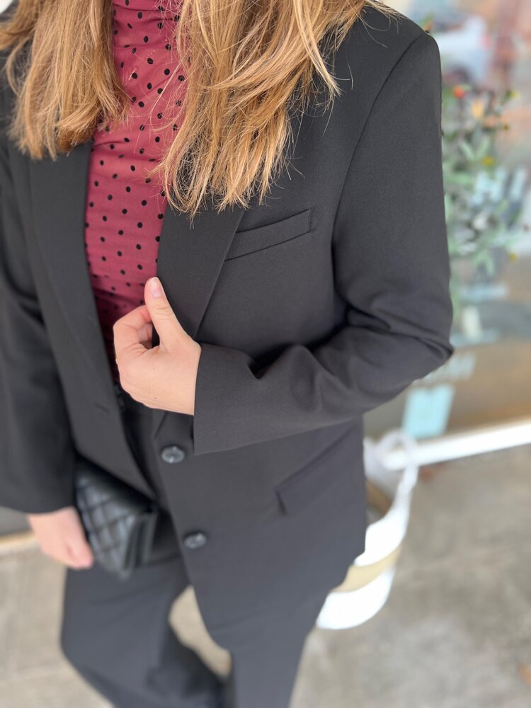 JDY JDYVIV L/S BLAZER PNT NOOS BLACK JDY JDYVIV L/S BLAZER PNT NOOS BLACK