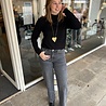 ICHI IHLULS TURTLENECK LS BLACK