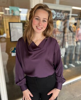 JDY JDYROCKY L/S WATERFALL TOP WVN