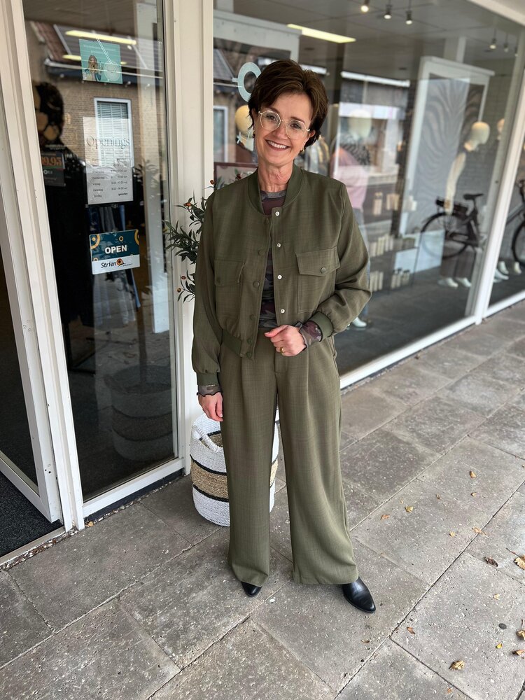 SisterSpoint PANTALON GREAT KHAKI