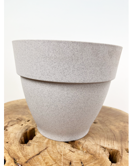 Pot d'extérieur gris "Elho" - Ø20xh17 cm