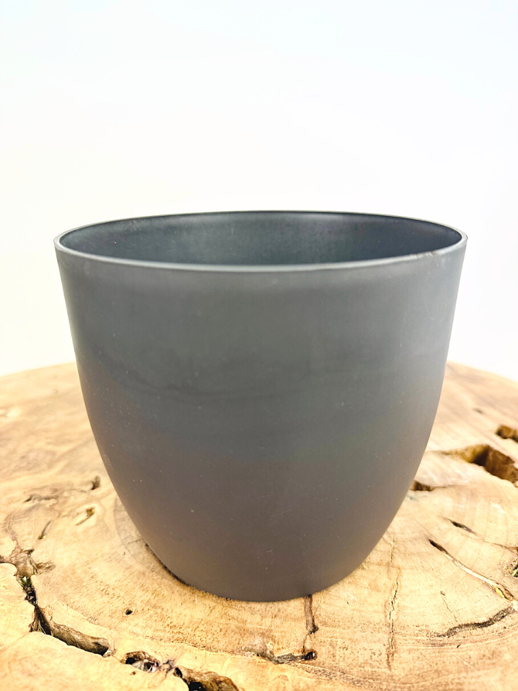 Vaso per piante “Sil” - Antracite - ELHO | 12cm - 2 al prezzo di 1