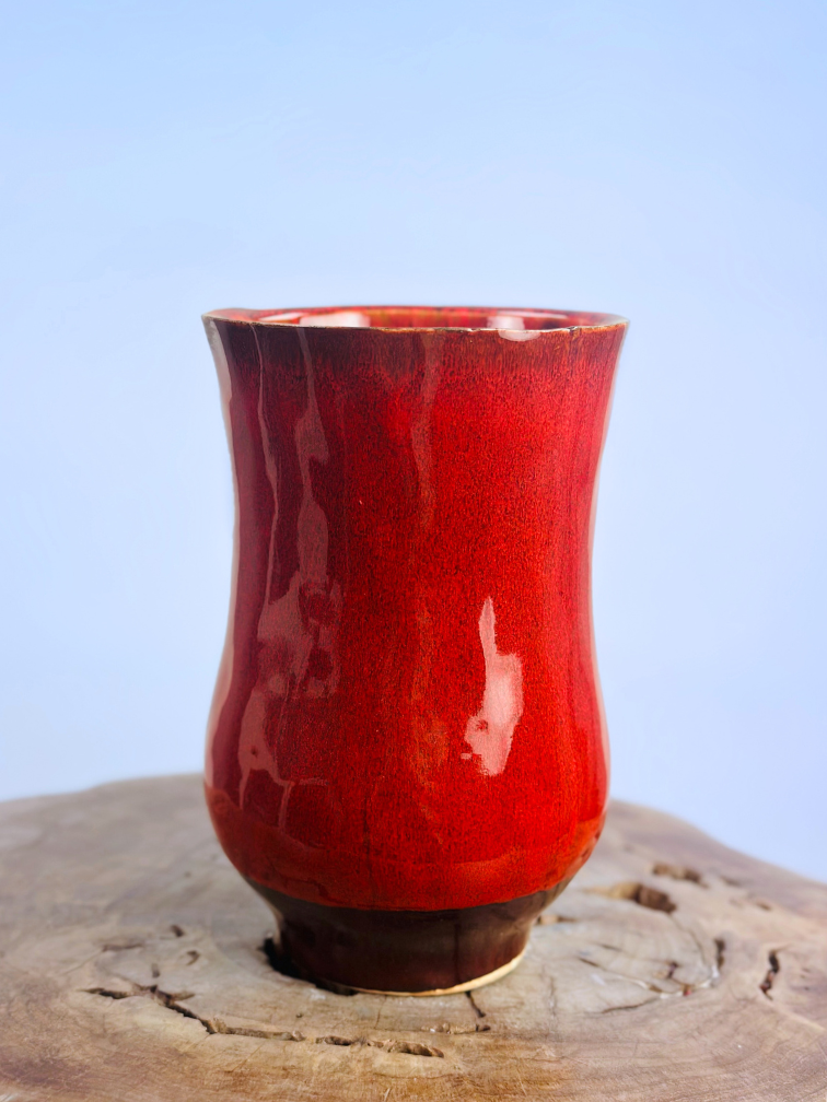 Blumentopf Keesje 'Rot' | ⌀14x23cm