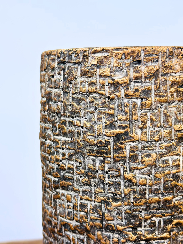 Plant pot Clay 'grey' | ⌀14x24cm