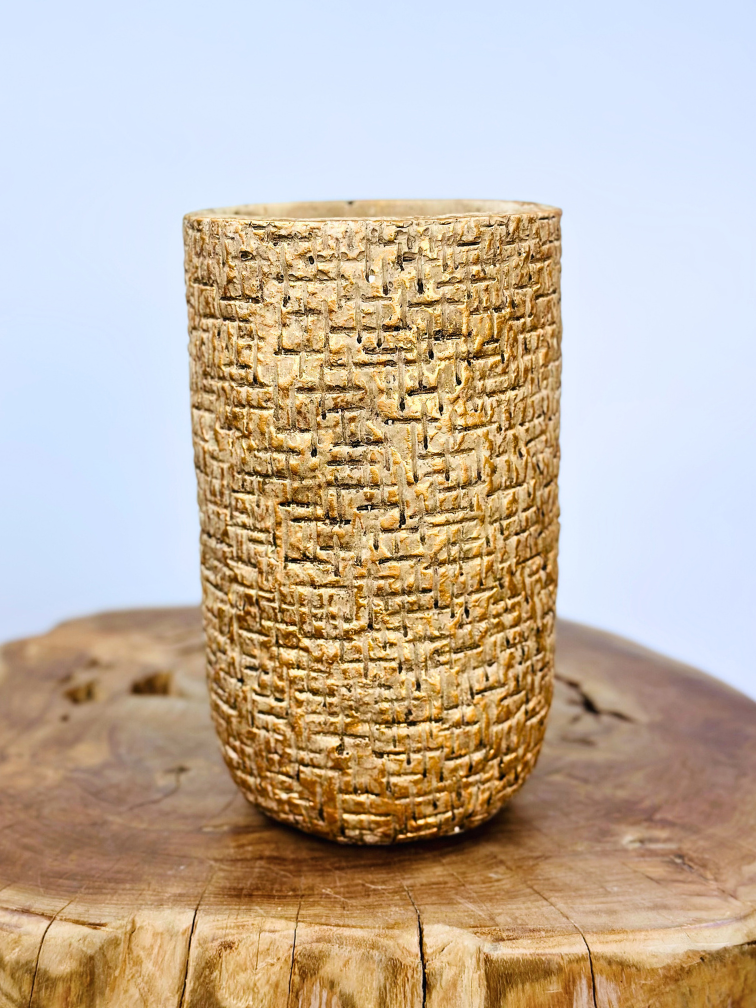 Vaso per piante Clay 'sand' ⌀14x24cm