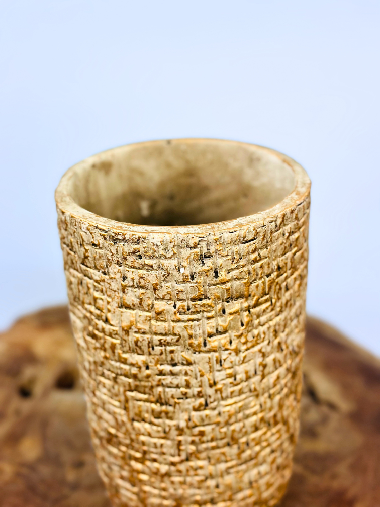 Pot à plantes Clay 'sand' | ⌀14x24cm