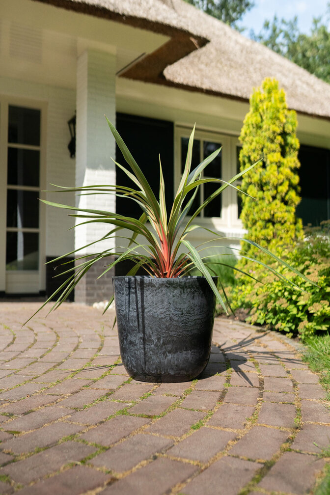 Sumpskål "Nelly" Marmorgrå - Artstone | ø 23 cm