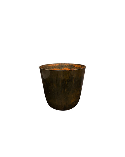 Sumpskål "Nelly" Marmorbrun - Artstone | ø 23 cm