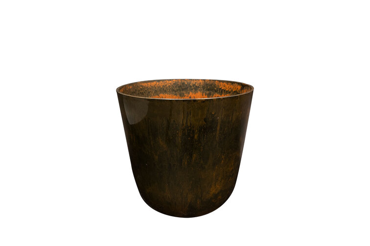 Sumpskål "Nelly" Marmorbrun - Artstone | ø 23 cm