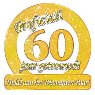 60 jaar huwelijk