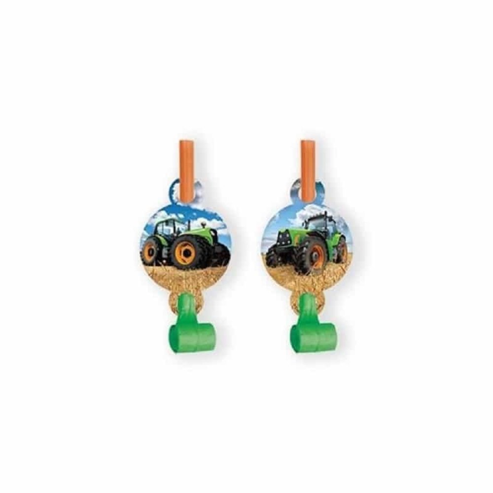 Creative Converting Tractor Time Roltongen | 8 pieces