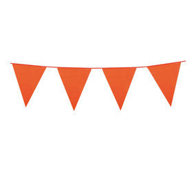 Boland Ligne de drapeaux orange avec 18 drapeaux 12x18cm | 10 mètres Boland Ligne de drapeaux orange avec 18 drapeaux 12x18cm | 10 mètres