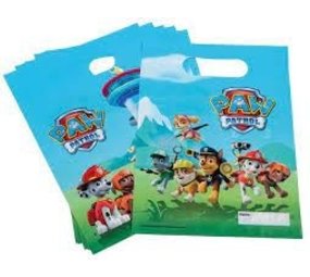 Tib Paw Patrol uitdeelzakjes blauw 23x1,5cm | 6 stuks