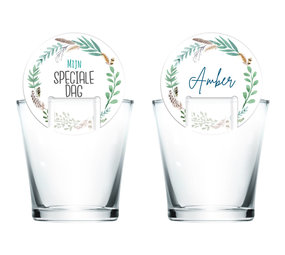 Folat Marqueur pour verre 'Mon jour spécial' | 10 pièces Folat Marqueur pour verre 'Mon jour spécial' | 10 pièces