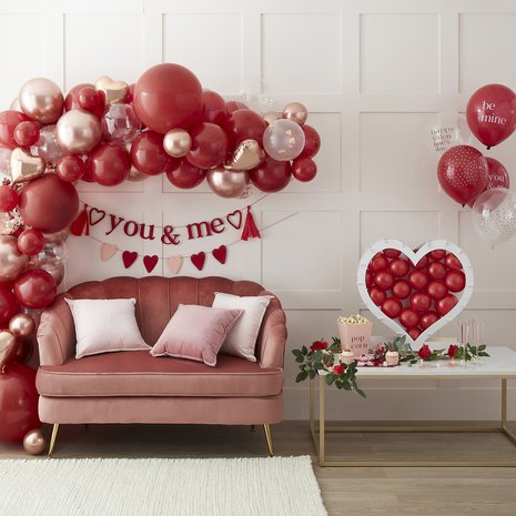 Ginger Ray Red balloons 13cm | 40 pieces Ginger Ray Red balloons 13cm | 40 pieces