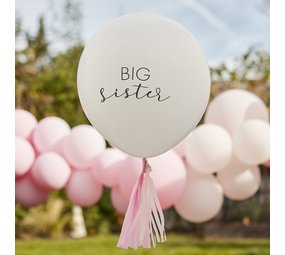 Ginger Ray Big Sister Ballon 45cm | per Unit Ginger Ray Big Sister Ballon 45cm | per Unit