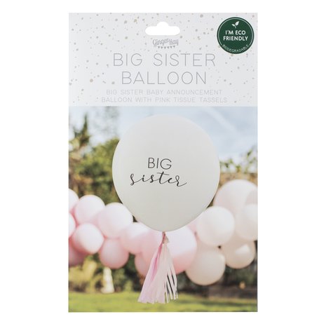 Ginger Ray Big Sister Ballon 45cm | per Unit