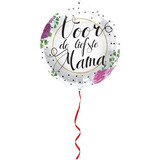 Folat Ballon hélium Voor de liefste mama | 45cm | par unité Folat Ballon hélium Voor de liefste mama | 45cm | par unité