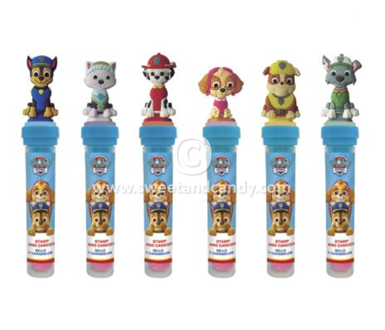 Paw Patrol tube jellies met stempel | 8 gram