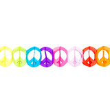 Boland Papier girlande Peace | 4 Meter Boland Papier girlande Peace | 4 Meter