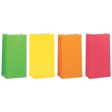 Unique Party Papieren feestzakken Neon | 10 stuks Unique Party Papieren feestzakken Neon | 10 stuks