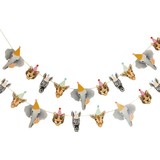 Hootyballoo Animaux de safari Garland Party | 2 mètres