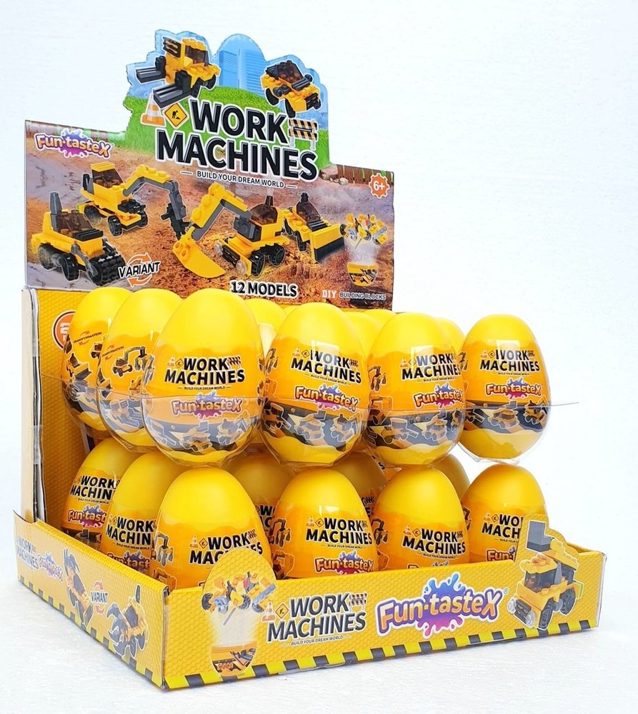 Überraschung ei Baufahrzeuge | pro Stück Überraschung ei Baufahrzeuge | pro Stück