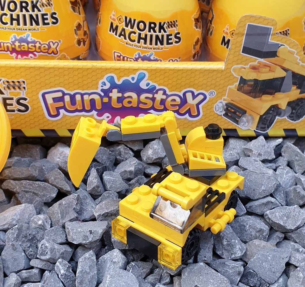 Surprise ei Bouwvoertuigen | per stuk Surprise ei Bouwvoertuigen | per stuk