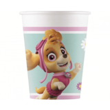 Procos Party Tasse à café Paw Patrol Skye Carton 200ml | 8 pièces