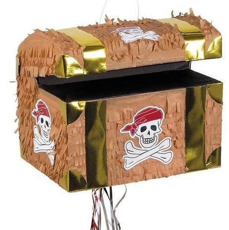 Boland Pinata 3D -Schatzkiste offen Boland Pinata 3D -Schatzkiste offen