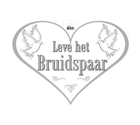 Folat Deurbord Leve het bruidspaar Folat Deurbord Leve het bruidspaar