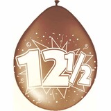 Folat Luftballons 12,5 Jahre verheiratet Kupfer | 8 Stücke Folat Luftballons 12,5 Jahre verheiratet Kupfer | 8 Stücke