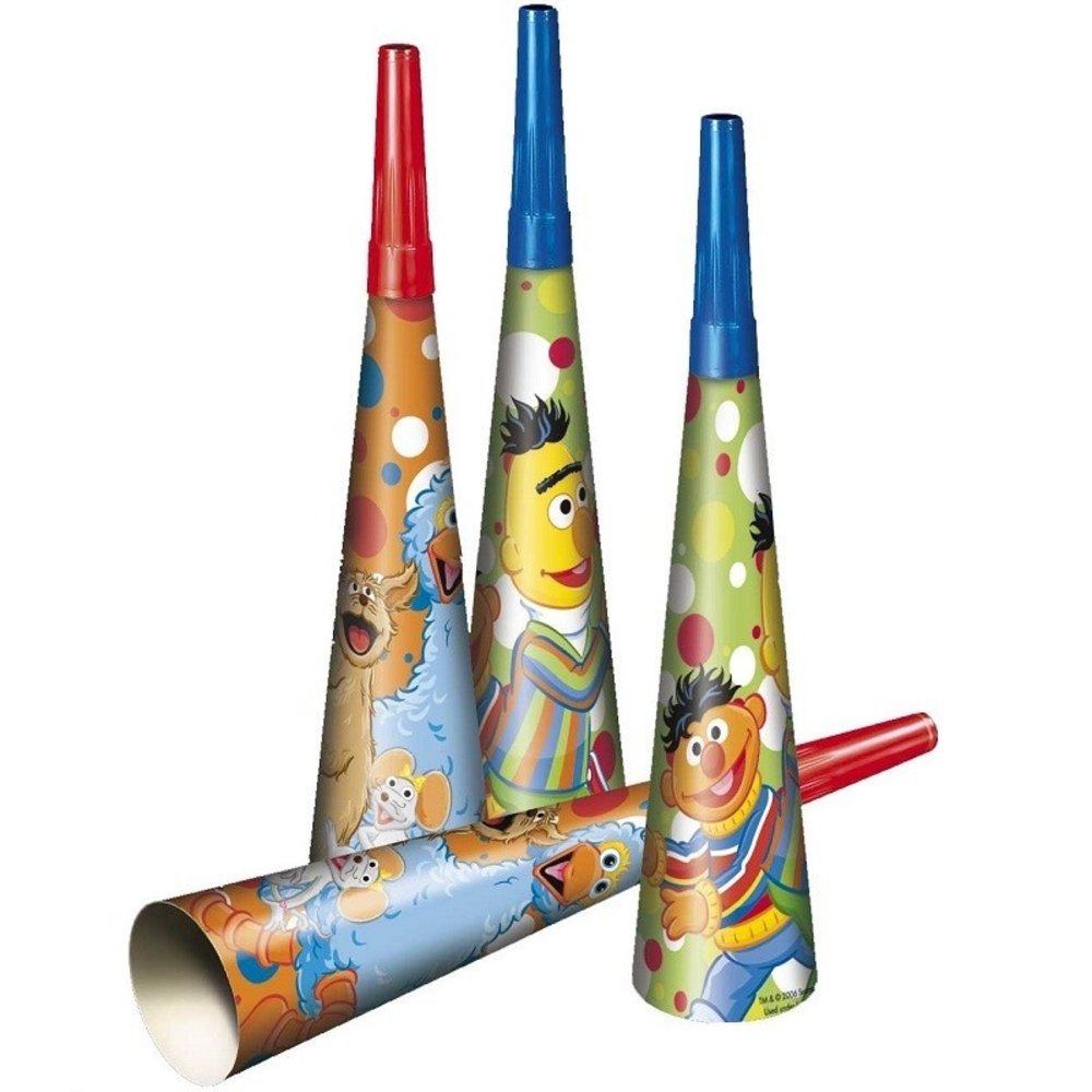 Toeters Sesamstraat | 6 stuks