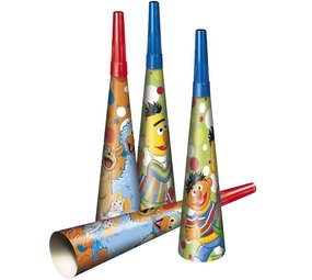 Toeters Sesamstraat | 6 stuks Toeters Sesamstraat | 6 stuks