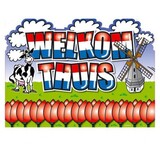 Folat Deurbord Welkom Thuis