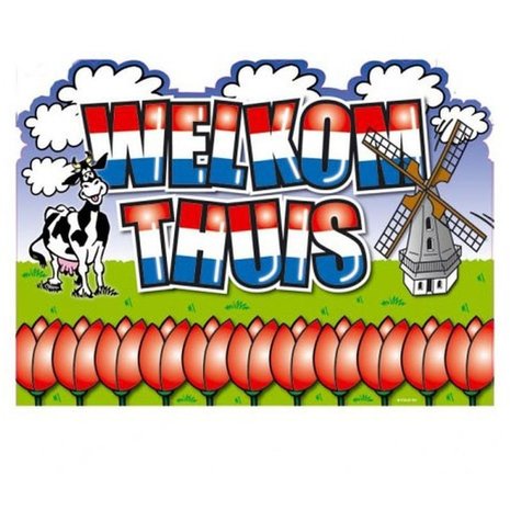 Folat Deurbord Welkom Thuis