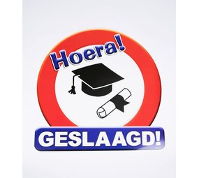 Paper Dreams Deurbord Hoera Geslaagd Paper Dreams Deurbord Hoera Geslaagd