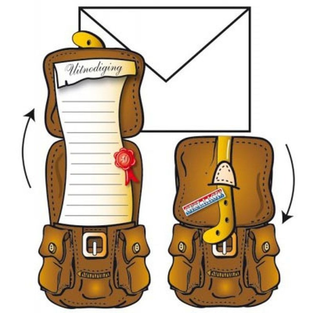 Folat Invitation réussie 8 pièces Folat Invitation réussie 8 pièces