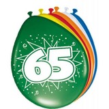 Ballon 65 Jahre 8 Stücke