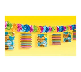 Amscan Guirlande avec lampion de fleurs Amscan Guirlande avec lampion de fleurs