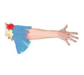 Hawaii armdeco geel 2 stuks Hawaii armdeco geel 2 stuks