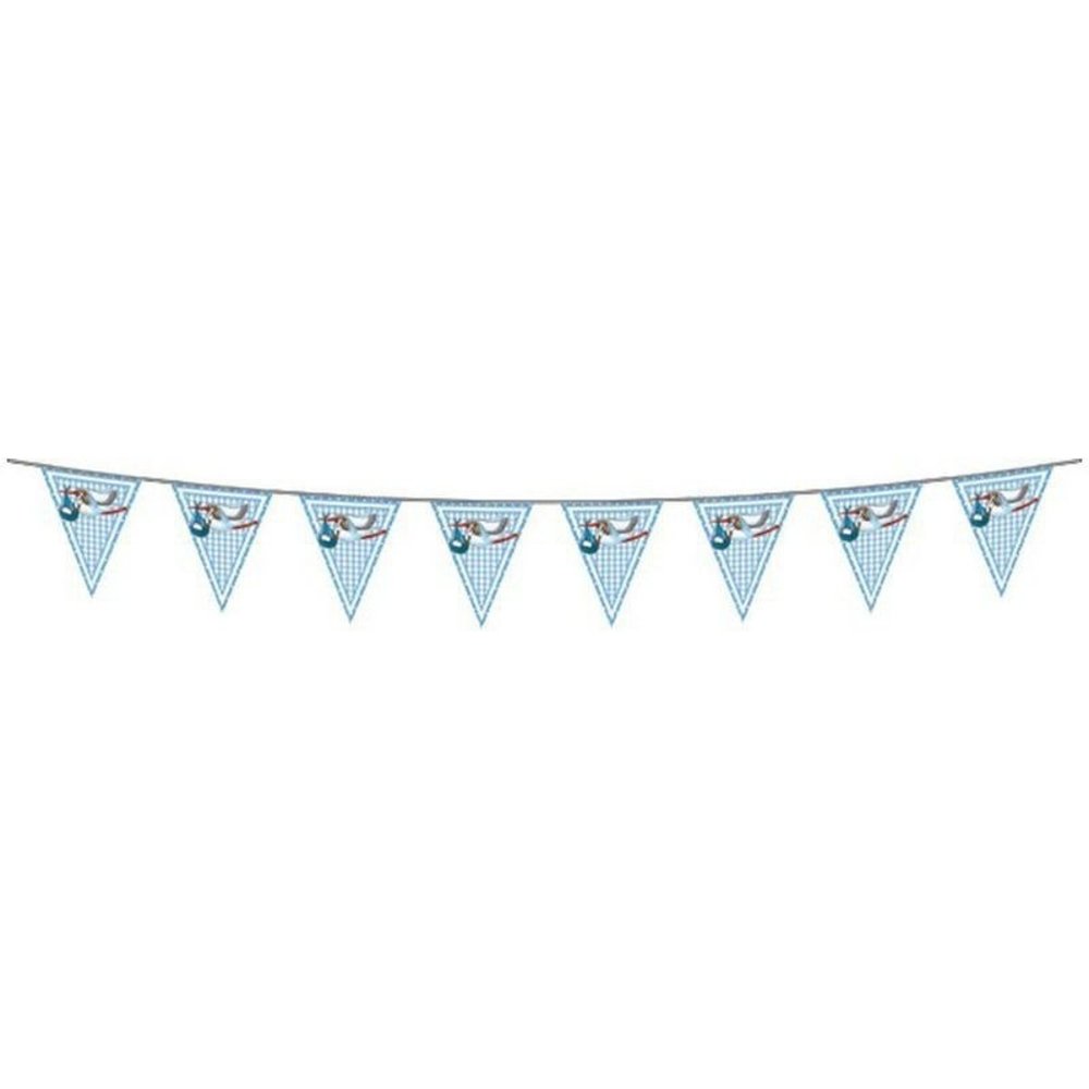 Folat Flag line Birth Boy Stork Folat Flag line Birth Boy Stork