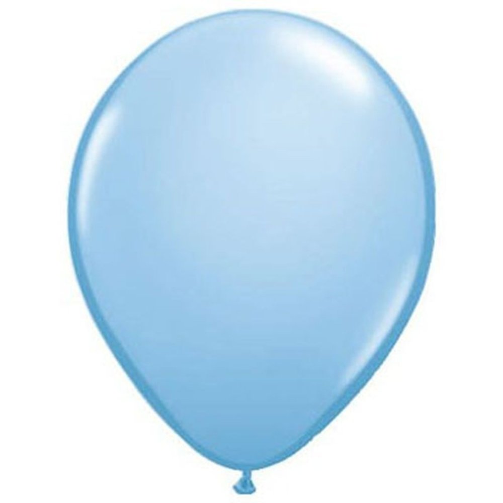 Hellblaue Luftballons 30 cm | 10 Stück