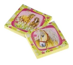 Serviettes de plaisanterie de beaux chevaux 33x33cm | 20 morceaux