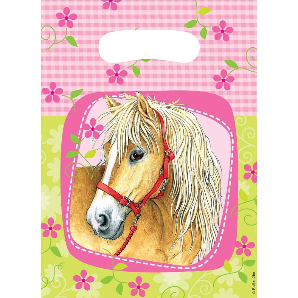 Amscan Handing out bags Lovely Horses | 6 pieces