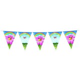 Ligne de drapeau Bienvenue à la maison Fleur Ligne de drapeau Bienvenue à la maison Fleur