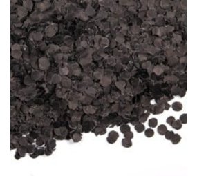 Globos Nordic Confetti zwart papier 100gr